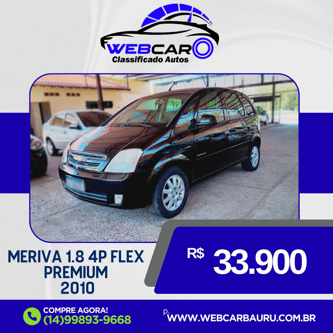 Meriva 1.8 4P FLEX PREMIUM