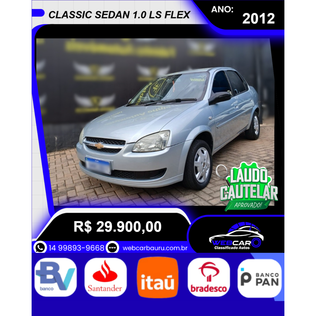 Classic Sedan 1.0 4P VHCE FLEX LS