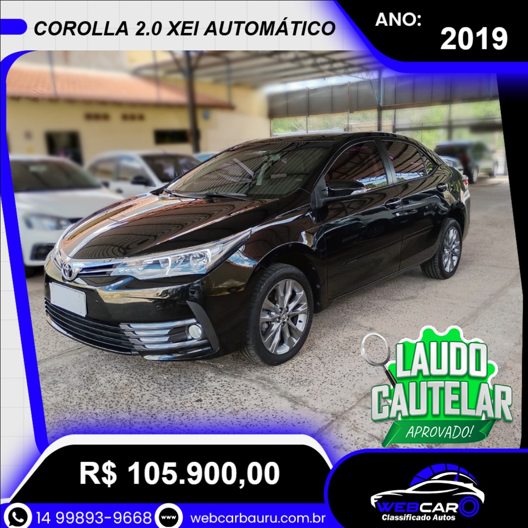 Corolla 2.0 16V 4P XEI FLEX AUTOMÁTICO