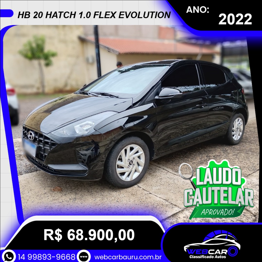 HB 20 Hatch 1.0 12V 4P FLEX EVOLUTION