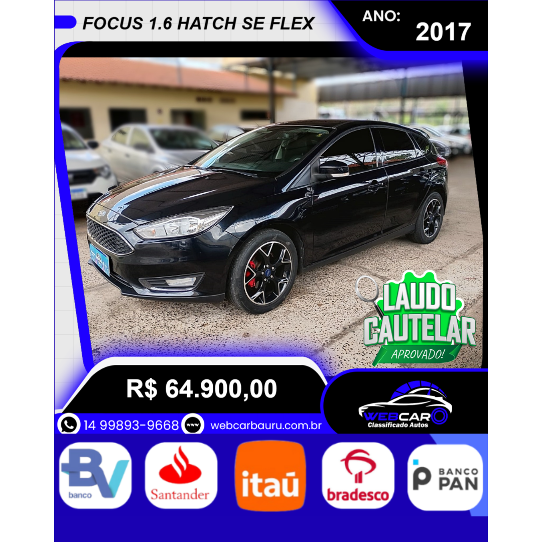 Focus Hatch 1.6 16V 4P SE FLEX