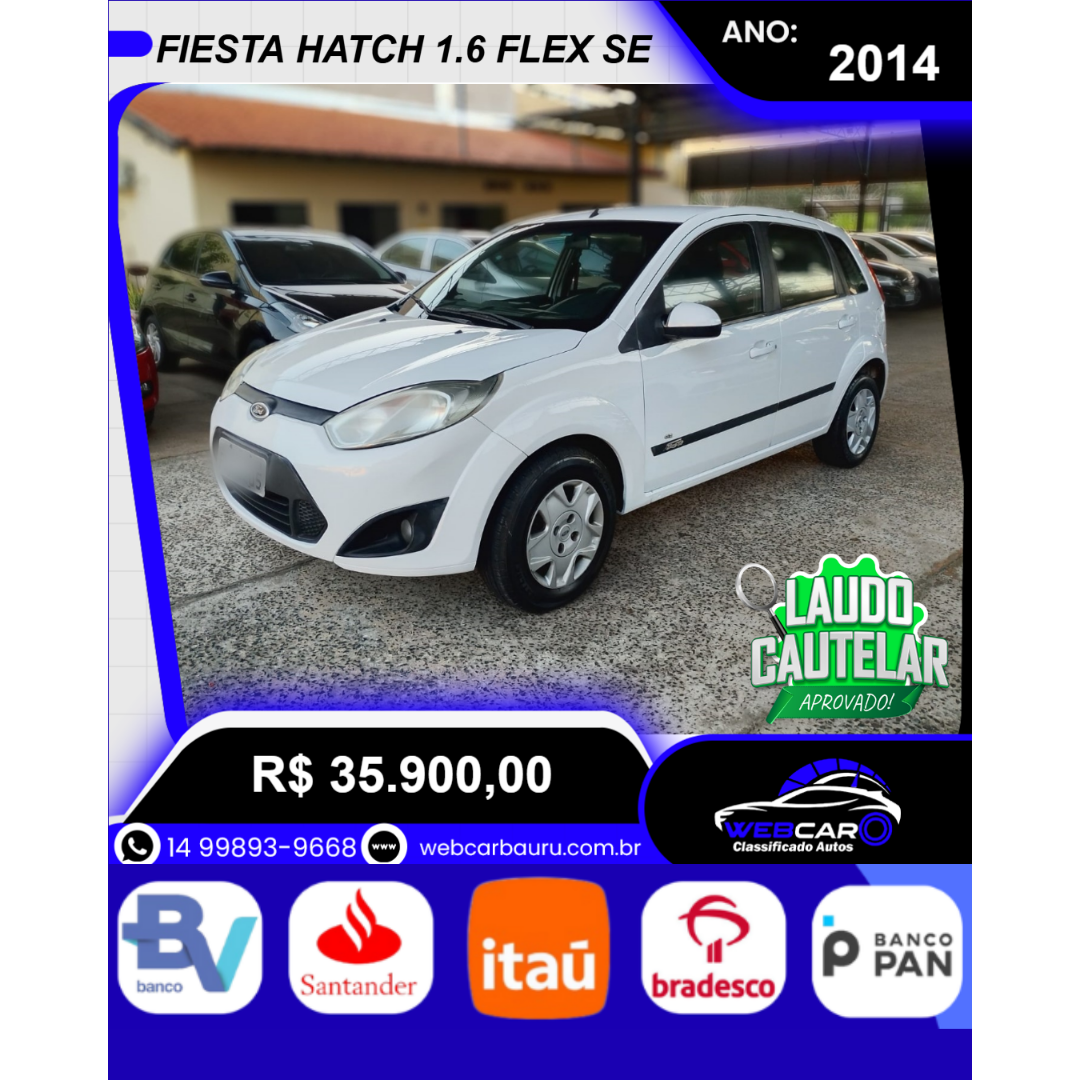 Fiesta Hatch 1.6 4P SE FLEX