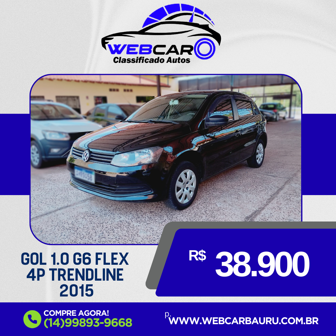 Gol 1.0 4P G6 TRENDLINE FLEX