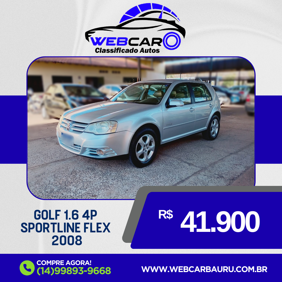 Golf 1.6 4P SPORTLINE FLEX