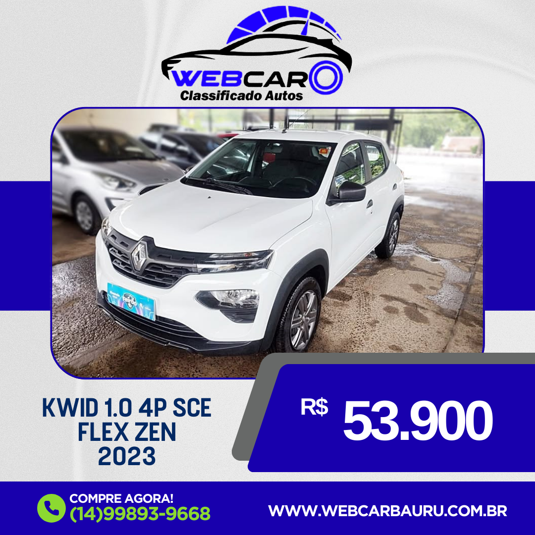 Kwid 1.0 12V 4P SCE FLEX ZEN