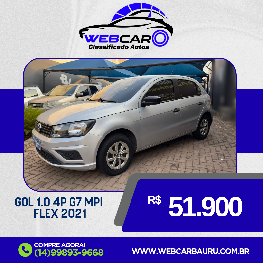 Gol 1.0 12V 4P FLEX MPI G7 TRENDLINE