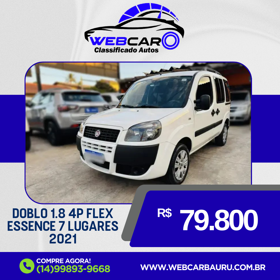 Doblo 1.8 16V 4P FLEX ESSENCE 7 LUGARES
