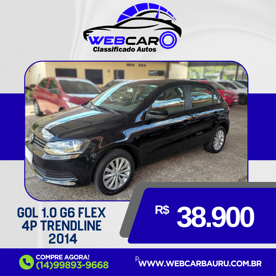Gol 1.0 4P G6 TRENDLINE FLEX