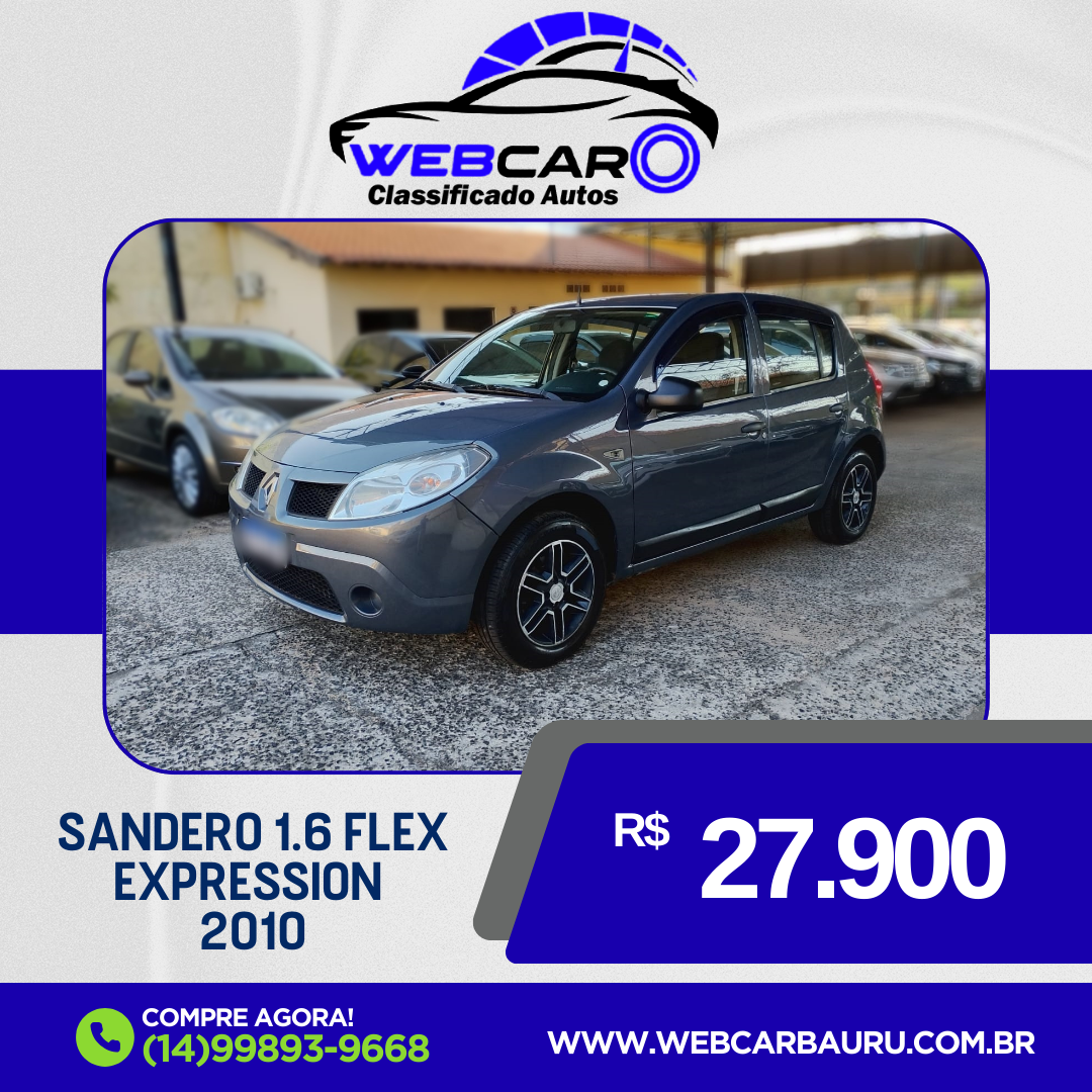 Sandero 1.6 4P FLEX EXPRESSION