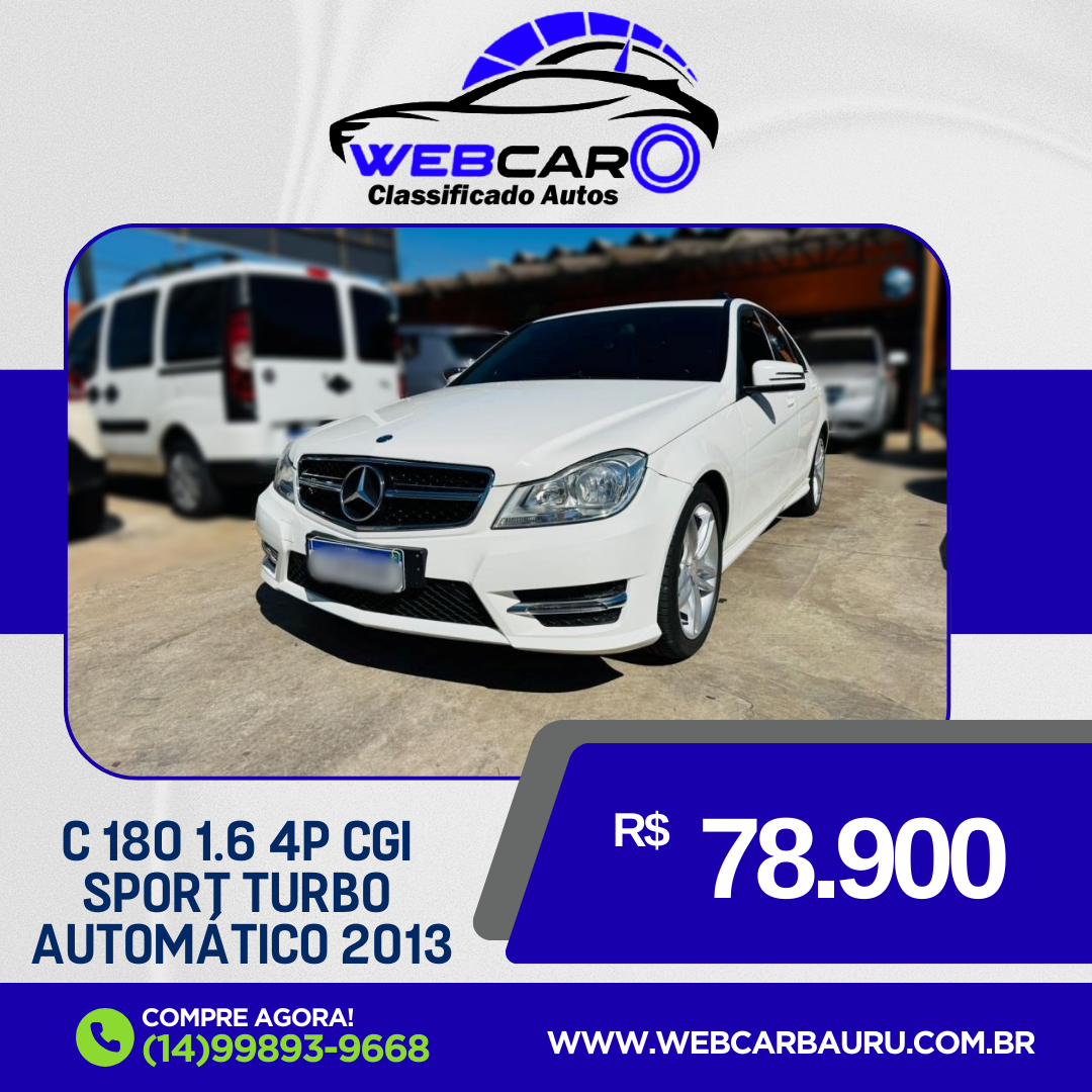 C 180 1.6 16V 4P CGI SPORT TURBO AUTOMÁTICO