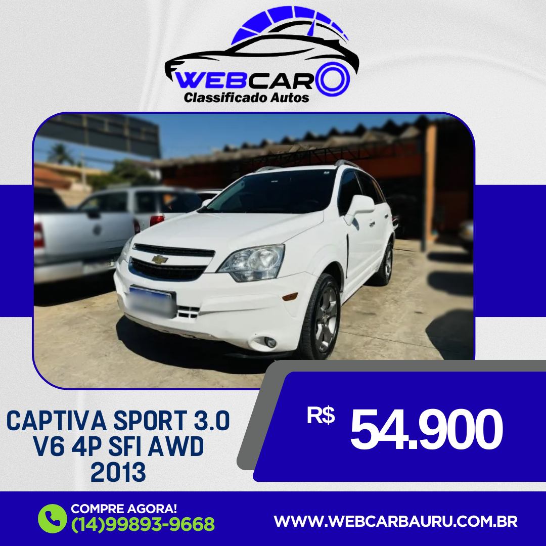 Captiva Sport 3.0 V6 24V 4P SFI AWD