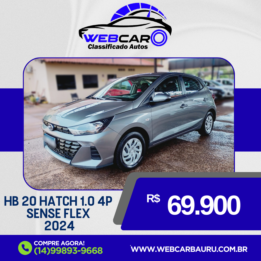 HB 20 Hatch 1.0 12V 4P FLEX SENSE