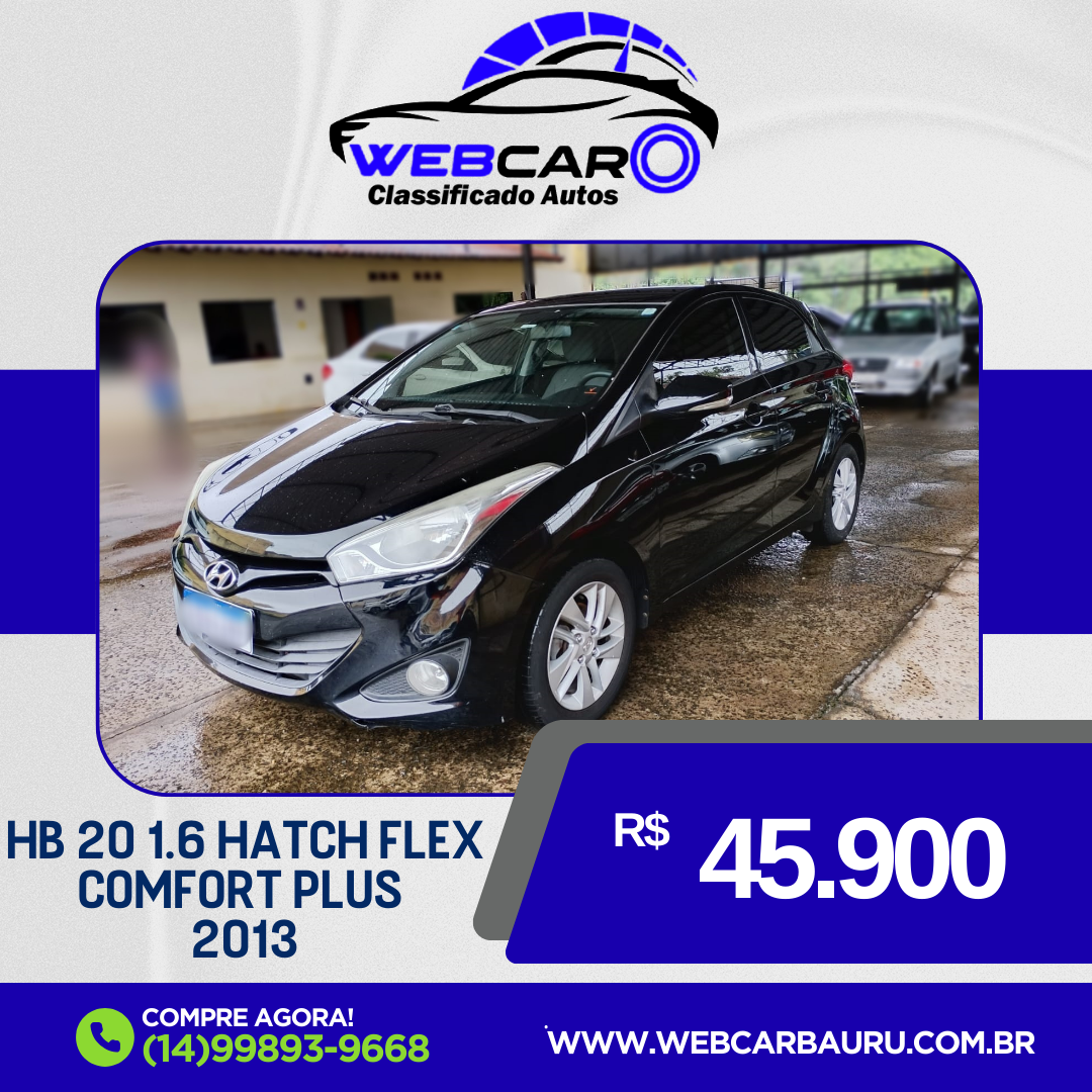 HB 20 Hatch 1.6 16V 4P FLEX COMFORT PLUS
