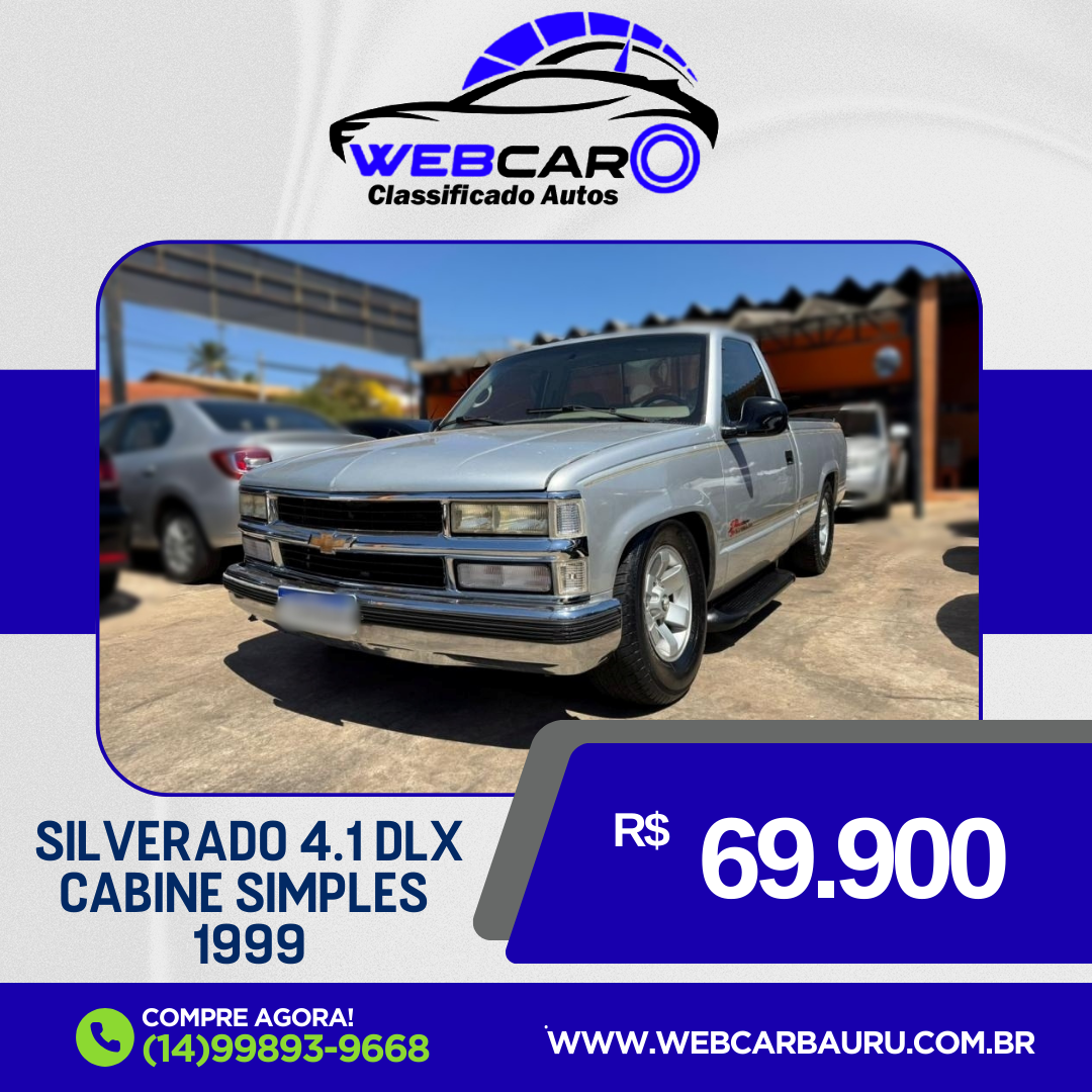 Silverado 4.1 DLX CABINE SIMPLES