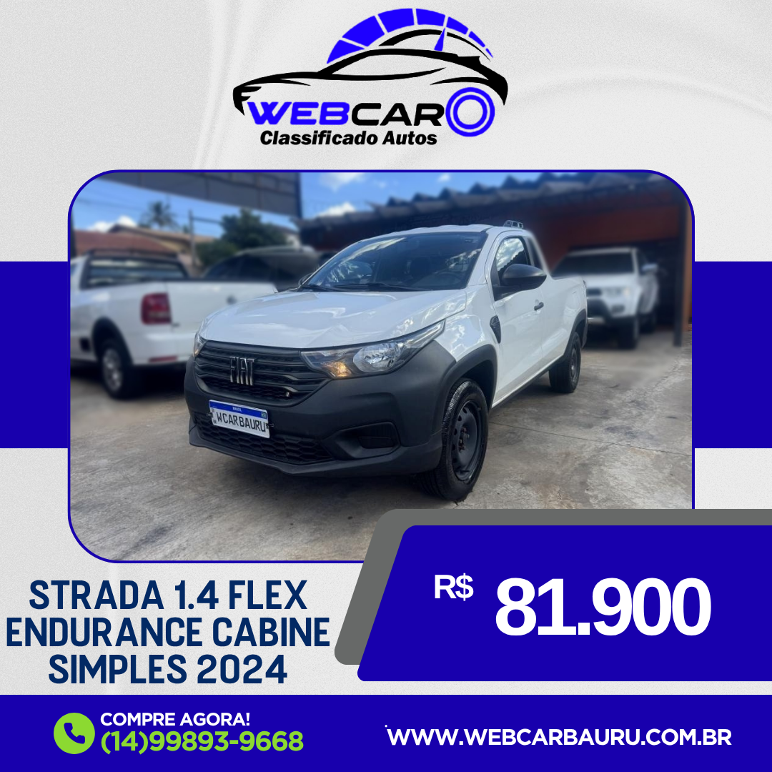 Strada 1.4 FLEX ENDURANCE CABNE SIMPLES
