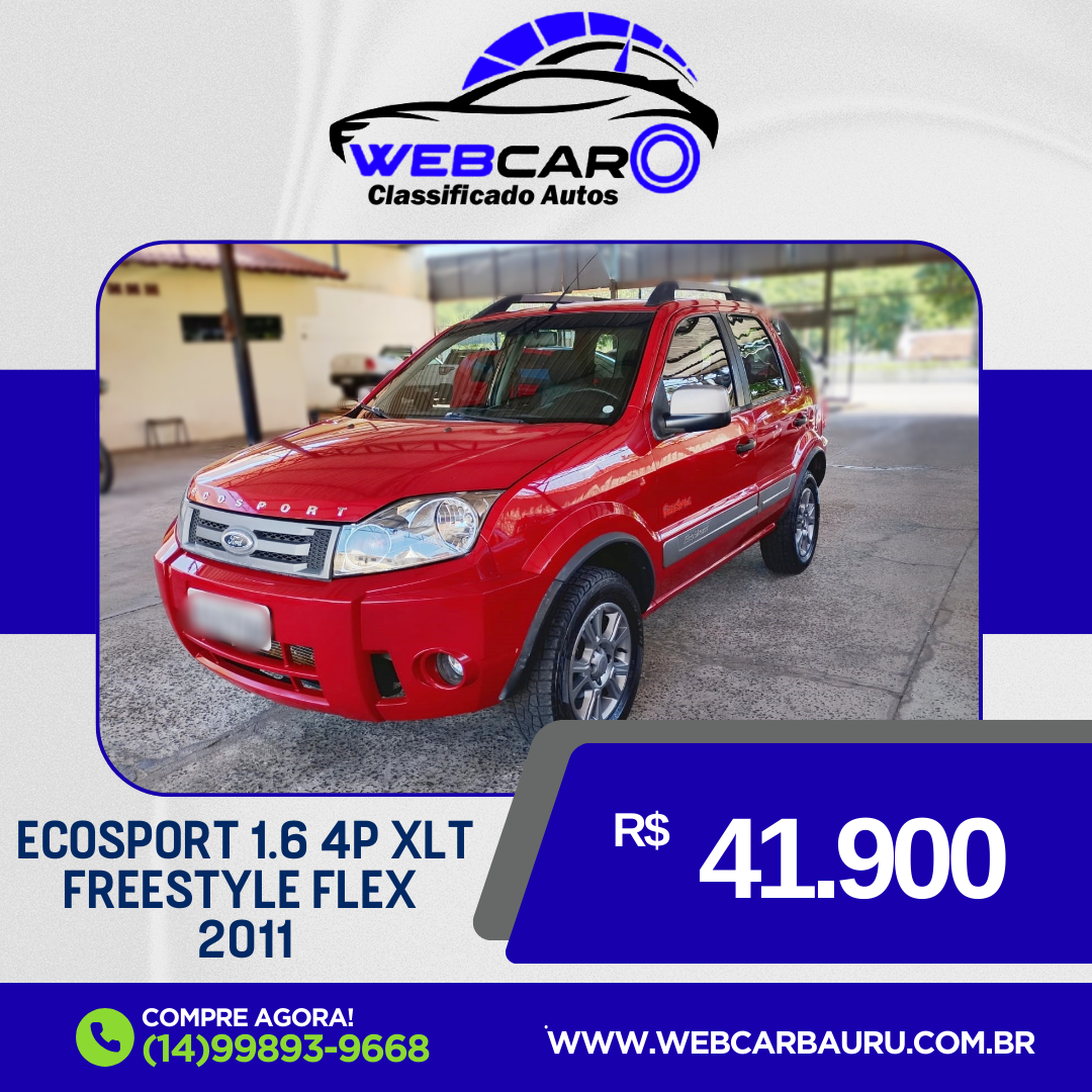 Ecosport 1.6 4P FREESTYLE XLT FLEX