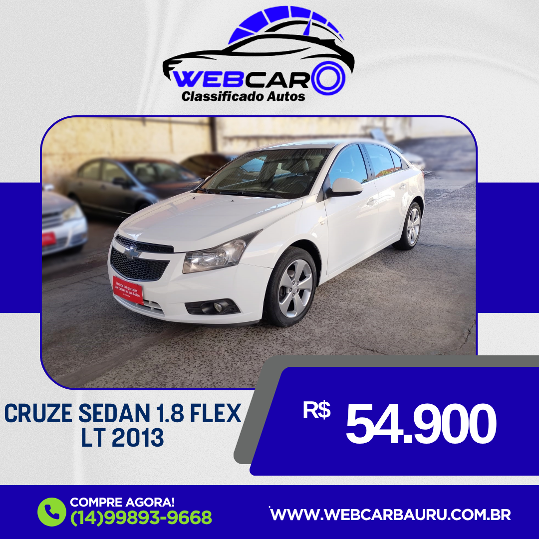 Cruze Sedan 1.8 16V 4P LT ECOTEC FLEX AUTOMÁTICO