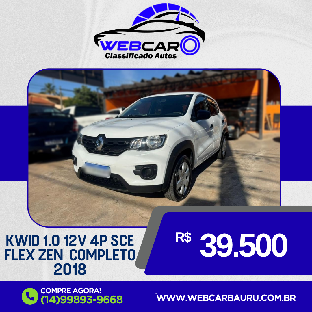 Kwid 1.0 12V 4P SCE FLEX ZEN