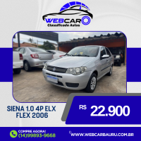 FIAT Siena 1.0 4P ELX FLEX
