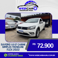 VOLKSWAGEN Saveiro 1.6 G7 CABINE SIMPLES TRENDLINE FLEX
