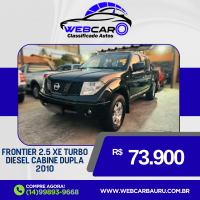 NISSAN Frontier 2.5 XE TURBO DIESEL CABINE DUPLA