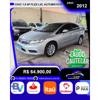 Civic 1.8 16V 4P FLEX LXL AUTOMÁTICO