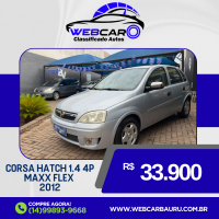CHEVROLET Corsa Hatch 1.4 4P MAXX FLEX