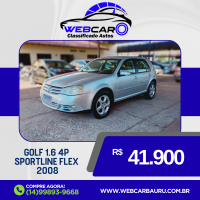 VOLKSWAGEN Golf 1.6 4P SPORTLINE FLEX