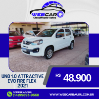 FIAT Uno 1.0 4P FLEX EVO ATTRACTIVE