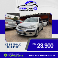 CITROEN C3 1.4 4P GLX FLEX
