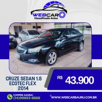 CHEVROLET Cruze Sedan 1.8 16V 4P LT ECOTEC FLEX
