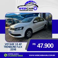 VOLKSWAGEN Voyage 1.6 4P TRENDLINE FLEX