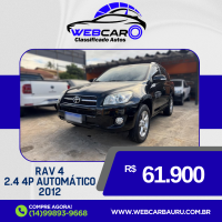 TOYOTA RAV 4 2.4 16V 4P AUTOMÁTICO