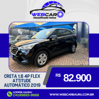 HYUNDAI Creta 1.6 16V 4P FLEX ATTITUDE AUTOMÁTICO