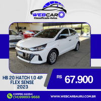 HYUNDAI HB 20 Hatch 1.0 12V 4P FLEX SENSE