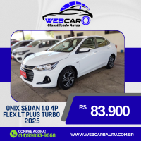 CHEVROLET Onix Sedan 1.0 12V 4P FLEX LT PLUS TURBO