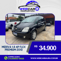CHEVROLET Meriva 1.8 4P FLEX PREMIUM