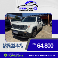 JEEP Renegade 1.8 16V 4P FLEX SPORT