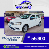 VOLKSWAGEN Gol 1.0 12V 4P FLEX MPI G7