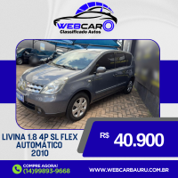 NISSAN Livina 1.8 16V 4P SL FLEX AUTOMÁTICO