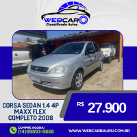 CHEVROLET Corsa Sedan 1.4 4P MAXX FLEX