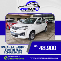 FIAT Uno 1.0 4P FLEX EVO ATTRACTIVE