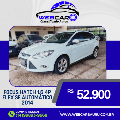 FORD Focus Hatch 1.6 16V 4P FLEX SE POWERSHIFT AUTOMÁTICO