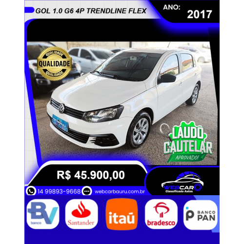 Gol 1.0 4P G6 TRENDLINE FLEX
