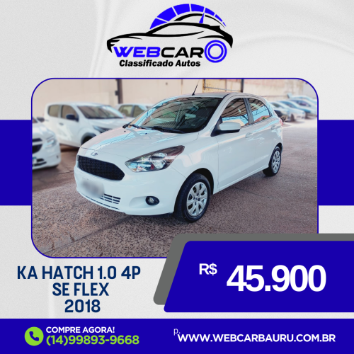 FORD Ka Hatch 1.0 12V 4P TI-VCT SE FLEX