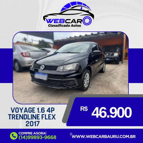 VOLKSWAGEN Voyage 1.6 4P TRENDLINE FLEX
