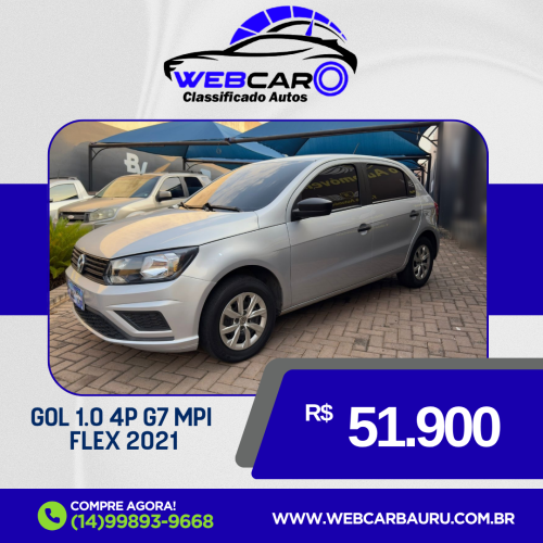VOLKSWAGEN Gol 1.0 12V 4P FLEX MPI G7 TRENDLINE