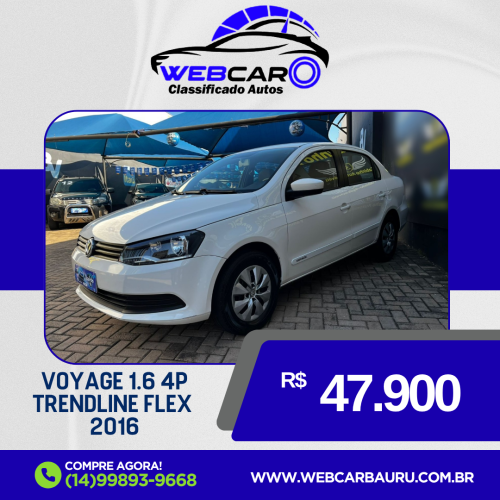 VOLKSWAGEN Voyage 1.6 4P TRENDLINE FLEX