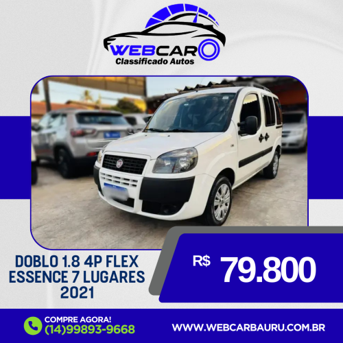 FIAT Doblo 1.8 16V 4P FLEX ESSENCE 7 LUGARES