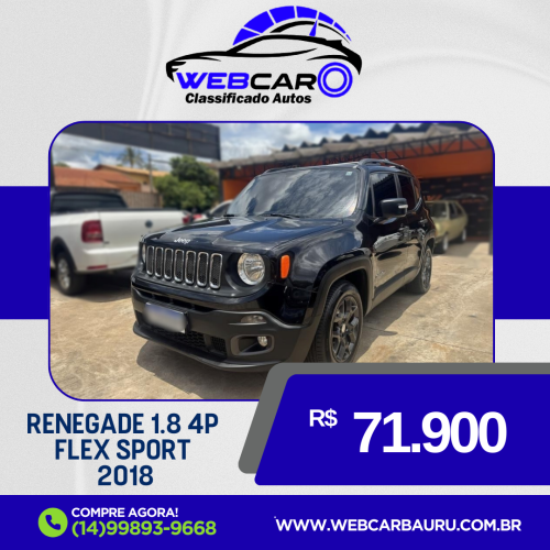 JEEP Renegade 1.8 16V 4P FLEX SPORT